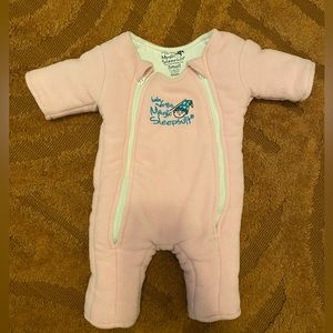 Pink Baby Merlin’s Magic Sleepsuit size small 3-6mo